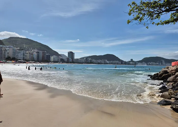 Charme e conforto em Copa pertíssimo da praia Rio de Janeiro